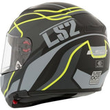 LS2 CITATION VANTAGE MATTE BLACK-YELLOW HELMET