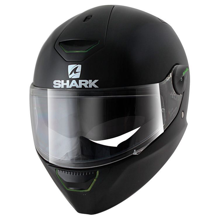 Shark hot sale black helmet